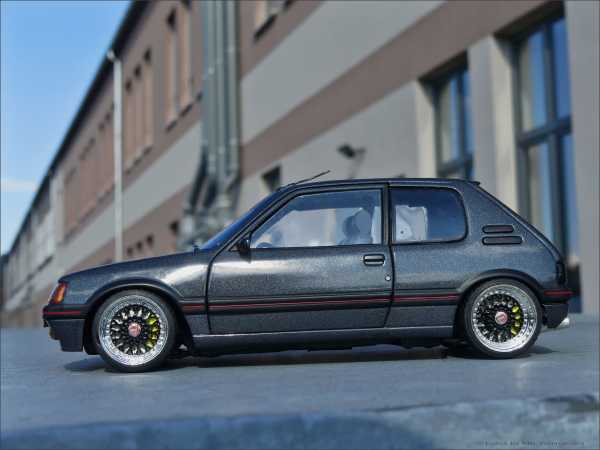 1:18 Peugeot 205 GTI - BBS RS Alufelgen - inkl.OVP